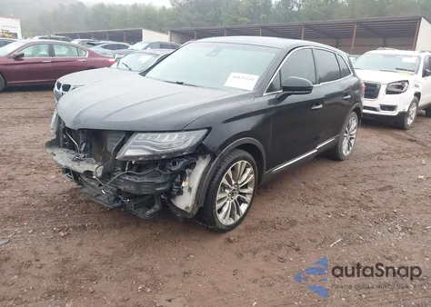 2016 Lincoln Mkx Reserve z USA, uszkodzony, nr VIN 2LMTJ6LP3GBL60927